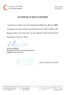 Basic Life Support and First Aid Certificate